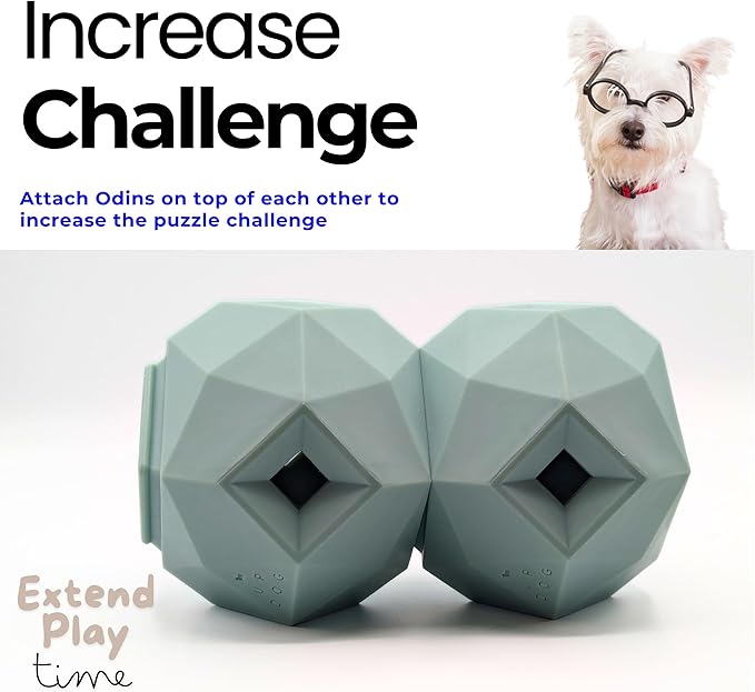 Treat Dispensing Balls for Medium Dogs and Cat Treat Dispenser Toy Interactive for Self-Play Improves Oral Hygiene, Mental Simulation, and Bordem Buster, Simple and Effective Food Toy (3.6 x 3.6 in)