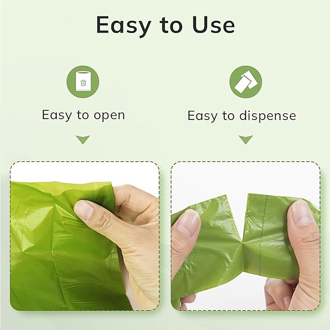 Dog Poop Bags, 690 Counts (8 Rolls) Unscented & Leak-Proof Dog Waste Bags, Eco-Friendly Poop Bags for Dogs, Extra Thick Pet Waste Bags for Dog Waste Dispenser