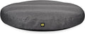 K9 Ballistics Tough Round Nesting Pillow Dog Bed - Removable Cover, Washable, Durable & Water Resistant Indoor/Outdoor Bed for Large Breeds - L, Titanium Premium Finish