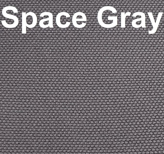 Dogbed4less Memory Foam Platform Dog Bed, Crate Mattress for Orthopedic Joint Relief with Waterproof Removable Cover Small 24X16X3 Space Gray