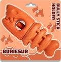 Bully Stick Holder for Aggressive Chewers,Bully Sticks Holder to Prevent Choking,Dog Toys to Keep Them Busy,Dog Chew Holder Fit 0.2-0.79IN Bully Sticks,Gift for Medium/Large Dogs