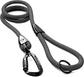 MADE TO ROAM Premium Explorer Leash - Climbing Rope Leash with Autolocking Aviation Aluminum Carabiner - New York Afterlight, 4ft