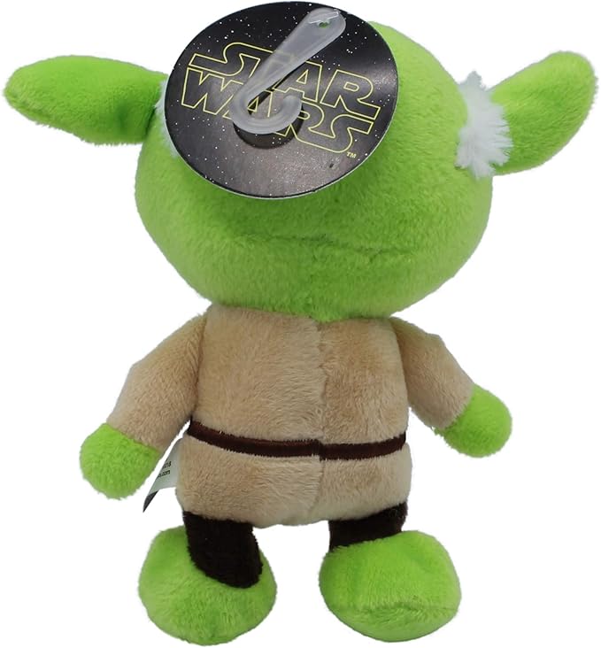 STAR WARS for Pets Plush Yoda Figure Dog Toy - Squeaky Large Adorable Toys for All Dogs and Pets, Officially Licensed Product, 9 Inch