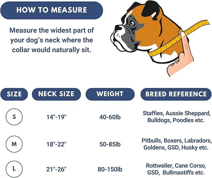Spark Paws Tactical Dog Collar - Heavy Duty, Premium Quality, Thick and Durable for Large and Medium Dogs - 90s Retro - L - 1.5"