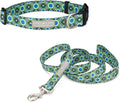 Lucky Love Dog - Easy Click Buckle Dog Collar with Leash Set Combo, Durable & Comfortable for Male & Female Dogs, Pet Collar for Small Dogs, Secure Fit - Leo Combo, Small