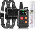Citronella Training Collar [2*Collar, No Automatic] Citronella Dog Bark Collar with Beep/Vibration/Spray 4 Mode & 6 Adjustable Sensitivities, IPX7 Waterproof Safer for L/M/S Dogs Collar