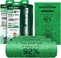 The Original Poop Bags® 92% Plant-Based Dog Waste Bags, USDA Certified Biobased, Extra-Large & Leak-Proof, Single Bulk Roll (600 Count (Pack of 3))