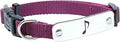 Naruto Dog Collar for Large Dogs, Medium, Small, XS Puppy Collars: Officially Licensed Naruto Shippuden Anime Dog Collar Pet Accessories, Naruto Gifts for Boy or Girl Dog (Burgundy, Hidden Sound, SM)