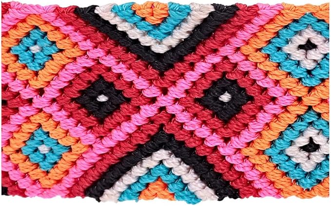 Eternia Premium Leather Dog Collar - Adjustable Handcrafted Collar for Small to Large Dogs (Pink/Orange, XL)