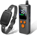 Shock Collars, 5000FT Dog Training Collar with Remote, IPX7 Waterproof E-Collar Featuring Beep, Vibration, Shock, No-Shock Mode, fit for Small Medium Large Dogs Black
