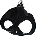 Bark Appeal Black Step-in Dog Harness for Extra Small Sized Pets – Updated Sizing, Re-Measuring is Essential – Soft Vest Harness – Anti-Choke with Adjustable Strap & Heavy Duty Clip – XXS