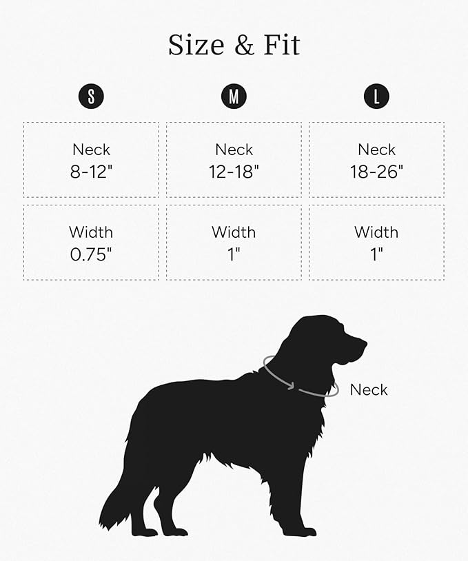 2026 New Edition, Fei & Eve MagEase Dog Collar - Patented Magnetic Buckles | Fur-Safe | Premium 210D Nylon | 450LB Escape-Proof | Adjustable Fit | Large (Twilight Gray)