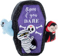 Fringe Studio Hide and Seek Burrow Plush Dog Toy, Sleep Tight, PetShop Collection (289232)