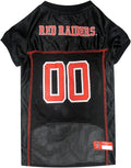 Pets First NCAA College Texas Tech Red Raiders Mesh Jersey for Dogs & Cats, XX-Large. Licensed Dog Jersey with Your Favorite Football/Basketball College Team