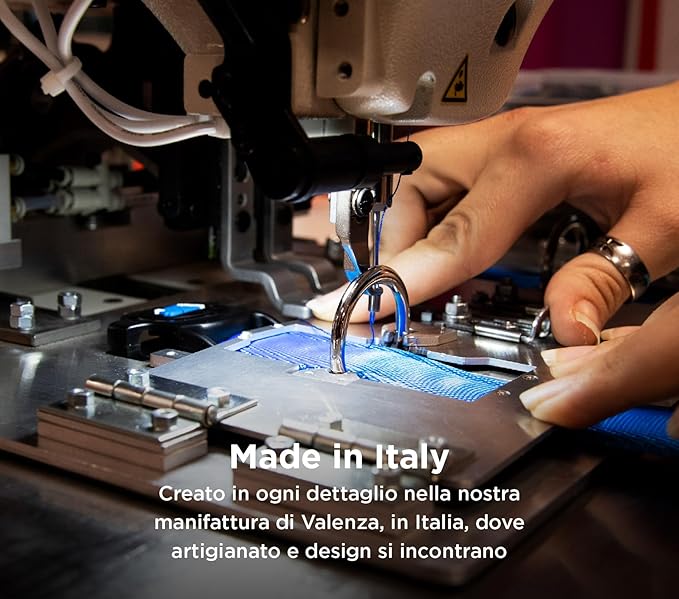 MyFamily Adjustable Polyester Dog Collar Made in Italy, Your Dog's Master Data Always with You, Comfortable and Durable, Handmade, Memopet Collection