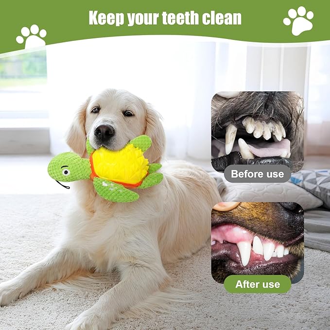 Dog Puzzle Toys, Large Squeaky Dogs Toy, Durable Plush Tug of War Toy Dispensing Smart Dog Toys for Boredom and Stimulating for Large Dogs/Plush Puppy Toys/Puppy Chew Toys for Teething