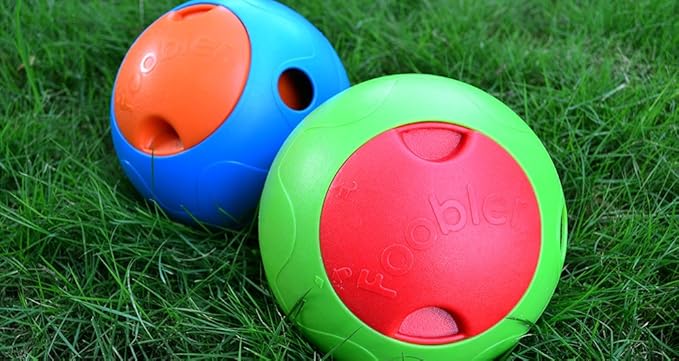 The The Foobler Timed, Self Reloading Puzzle Feeder ball toy for Dogs