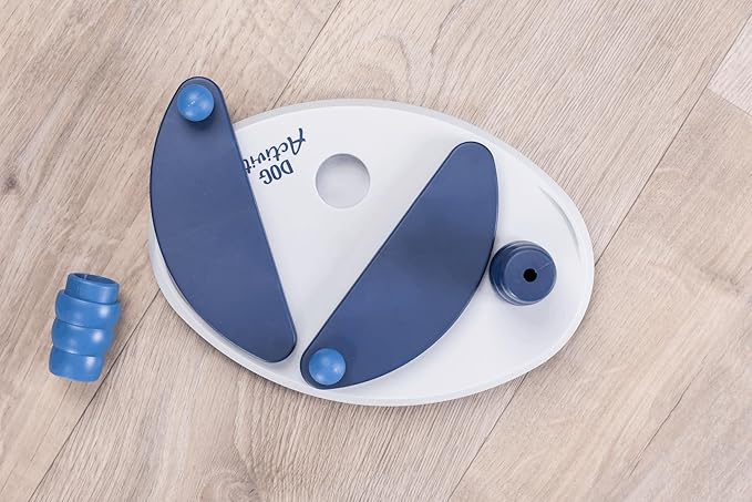 Trixie Push Away Dog Enrichment Toy, Intermediate Level 2 Dog Puzzle, Interactive Treat Game