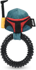 STAR WARS for Pets Boba Fett Puppy Ring Teether Toy |Boba Fett Teething Toy | Puppy Teething Toys, Puppy Safe Chew Toys, Gifts Fans, Boba Fett Ring Teether Toy, 7 Inch (FF19216)