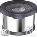 UPSKY Dog Water Bowl No Spill 8L Stainless Steel, 2.1 Gallon Large Capacity Spill-Proof Dog Bowls, Non-Slip Slow Drinking Anti-Splash Bowl for Large Messy Drinkers, No Mess Indoor/Outdoor Use, Gray