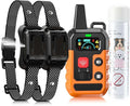 Citronella Training Collar for Dogs [2*Citronella Collar, No Automatic] with Beep/Vibration/Spray 4 Mode & 6 Adjustable Sensitivities Dog Training Collar, IPX7 Waterproof Bark Collars for S/M/L Dogs
