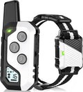 Shock Collar for Dogs, IP67 Waterproof Dog Training Collar with Remote, 3 Training Modes with Beep, Vibration, and Safe Static, Rechargeable E Collar for Large Medium