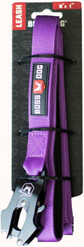 Boss Dog Tactical Leash, Purple, 6 FT