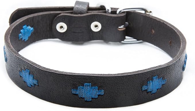 Gaucho Goods Soft Leather Dog Collar - Tahoe (S)