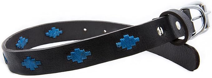 Gaucho Goods Soft Leather Dog Collar - Tahoe (S)