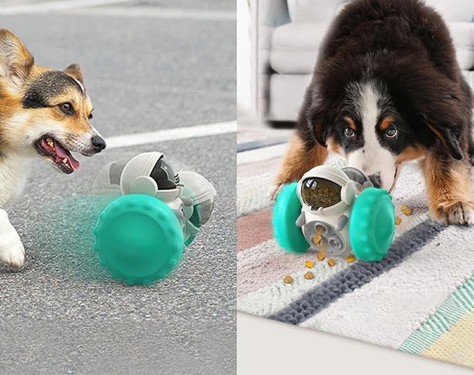 Interactive Dog Toy Dispensing Food (Blue)