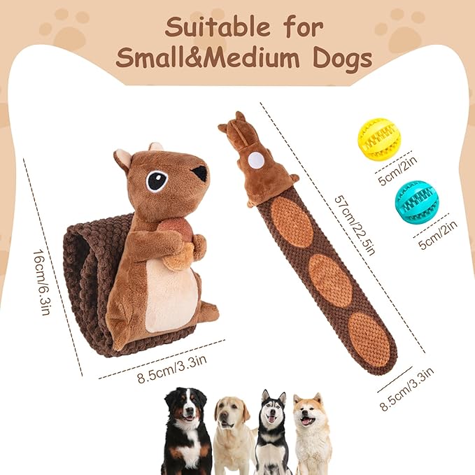 Dog Puzzle Toy, Interactive Dog Toy for Small Dog, Small Dog Toys to Keep Them Busy for Boredom and Stimulating