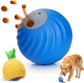 BABORUI Interactive Dog Toys, Adjustable Treat Dispensing Dog Toys Ball, Automatic Dog Puzzle Toy to Keep Them Busy, Enrichment Toy for Small Medium Large Dogs