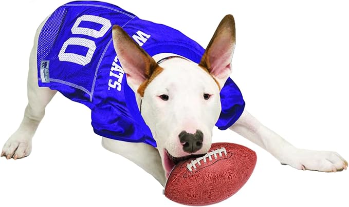 Pets First NCAA College Kansas State Wildcats Mesh Jersey for DOGS & CATS, Large. Licensed Dog Jersey with your Favorite Football/Basketball College Team