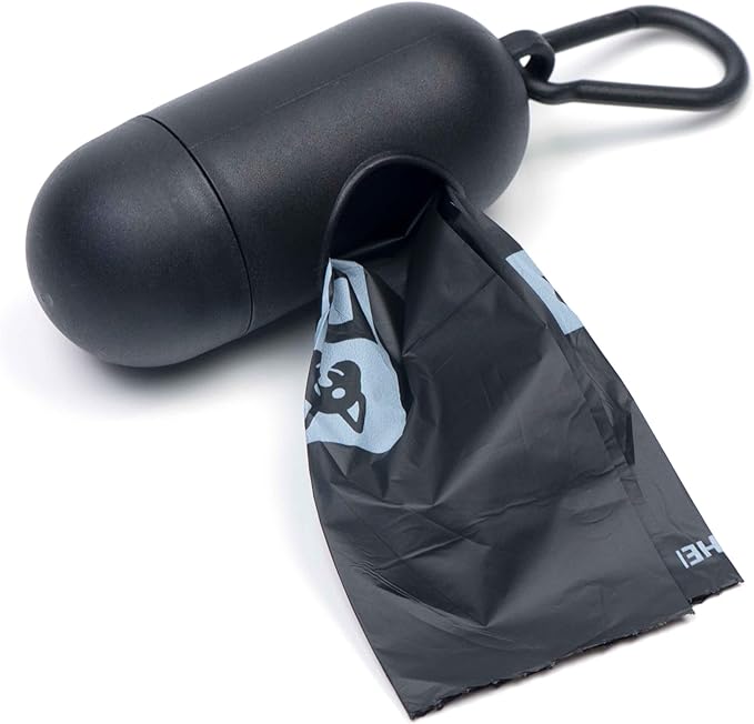 100% Certified Compostable Dog Poop Bags - Dr. C's Premium Dog Poop Bags - 270 Bags / 18 Rolls, Extra thick, Leak Proof, Unscented, Plant Based and Earth Friendly, Dispenser Included, USA Owned