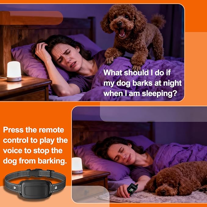 Shock Collars, 5000FT Dog Training Collar with Remote, IPX7 Waterproof E-Collar Featuring Beep, Vibration, Shock, No-Shock Mode, fit for Small Medium Large Dogs Black