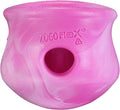 WEST PAW Zogoflex Toppl Interactive Treat Dispensing Puzzle Dog Toy for Mental Stimulation & Enrichment-Holds Kibble & Treats-Lickable, Freezable & Dishwasher Safe-Made in USA-Small-Candy Swirl