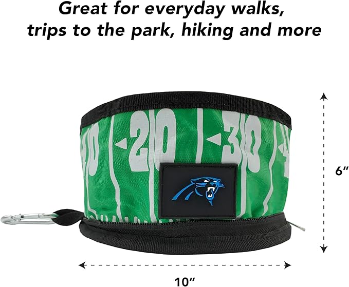 Pets First NFL Collapsible Pet Bowl