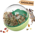 KADTC Extra-Large Size Durable Dog Treat Dispenser - Giggle Ball for Aggressive Chewers Breed Dogs Giggling Balls Indestructible Food Dispensing Toy Interactive Play Indoor & Outdoor