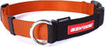 EzyDog Checkmate Martingale Collar for Dogs – Premium Nylon Training Dog Collar for Easy Control with no Choking (Medium, Orange)