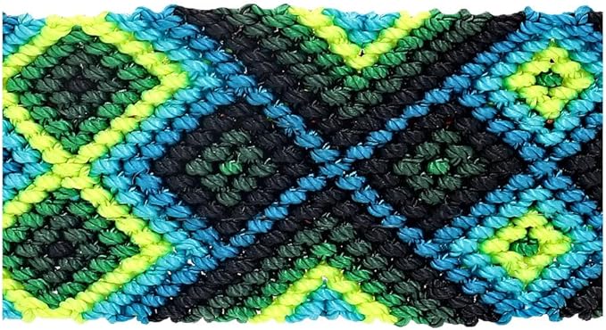 Eternia Premium Leather Dog Collar - Adjustable Handcrafted Collar for Small to Large Dogs (Blue/Green, S)