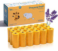 Dog Poop Bags Rolls Guaranteed Leak Proof and Extra thick Poop Bags for Dogs,270 Count 18 Rolls,Lavender Scented,Cornstarch Based Doggie Poop Bag for Puppy and Big Dogs