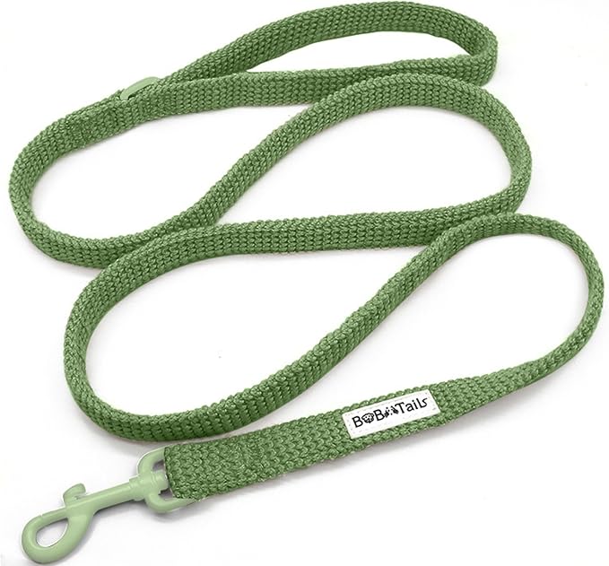 5 FT Stylish Dog Leash, Soft Dog Leashes with Comfortable Padded Handle, Metal Carabiner Clip, Strong No Pull Pet Leash for Small Medium Dogs for Walking, Shopping and Running