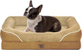 Washable Orthopedic Large Dog Bed - Big Dog Beds with Removable Waterproof Cover and Non-Slip Bottom XL Large Pet Bed with Bolster Extra Large Dogs Bed