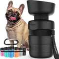 lesotc Dog Water Bottle, Portable Water Dispenser with Travel Water Bowl, Leak Proof Pet Travel Squeeze Bottle, Puppy Essentials Dog Stuff Accessories for Outdoor Walking, Hiking, Camping