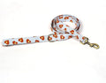 Organic Cotton Dog Leash for Small,Medium and Large Breed,Brass Hardware Pet Leash for Walking,Running and Training 6FT
