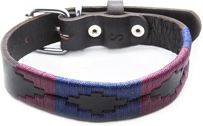Gaucho Goods Soft Leather Dog Collar - Napa Valley (S)