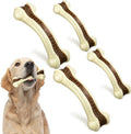 Sosation Dog Toys for Aggressive Chewers Indestructible Nylon Dog Bones Beef Flavor Teething Chew Toys Bones for Large Puppies(Large, Medium)