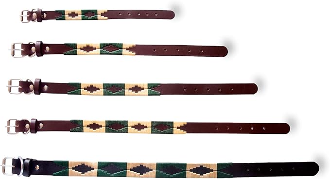 Gaucho Goods Leather Dog Collar - Palm Desert (S)