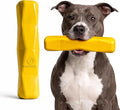 Giant XL Virtually Indestructible Dog Stick - Lifetime Replacement - Tough, Durable Chew Toy for Aggressive Chewers - Safe Non-Toxic Natural Rubber - Chew & Tug - Large - 12"x2.5", 2.25lbs