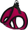 Bark Appeal Raspberry Step-in Dog Harness for 2XL to 3XL Sized Pets – Updated Sizing, Re-Measuring is Essential – Soft Vest Harness – Anti-Choke with Adjustable Strap & Heavy Duty Clip – XXXL